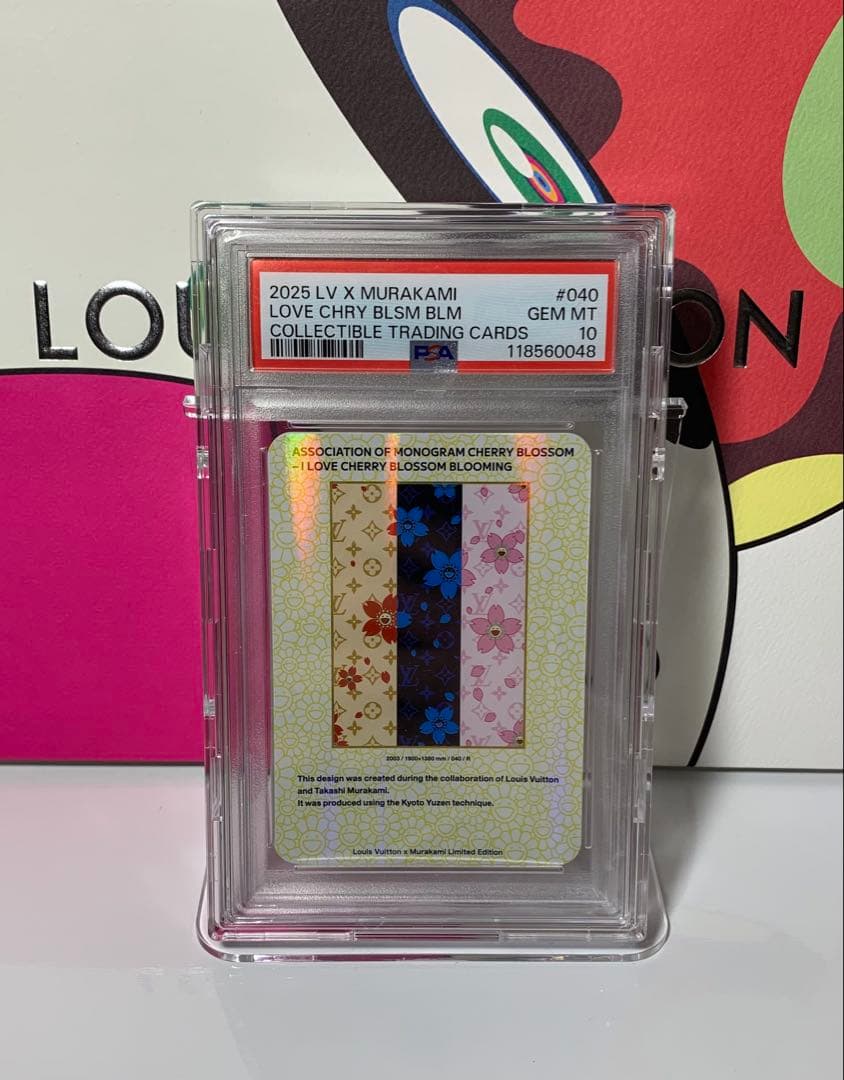 【PSA10】CHERRY BLOSSOM ルイヴィトン 非売品 LVx村上隆