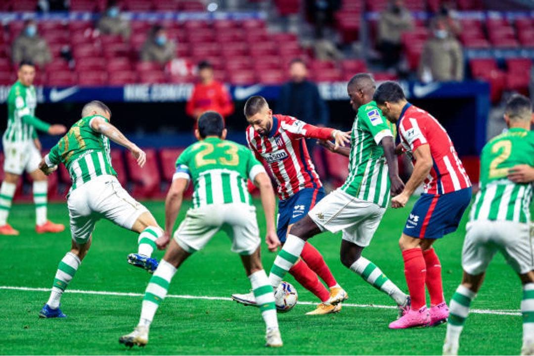 アトレティコ　ユニフォーム　カラスコ　選手支給品　ラリーガ　20/21（H）