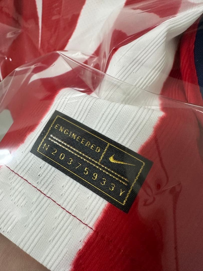 アトレティコ　ユニフォーム　カラスコ　選手支給品　ラリーガ　20/21（H）