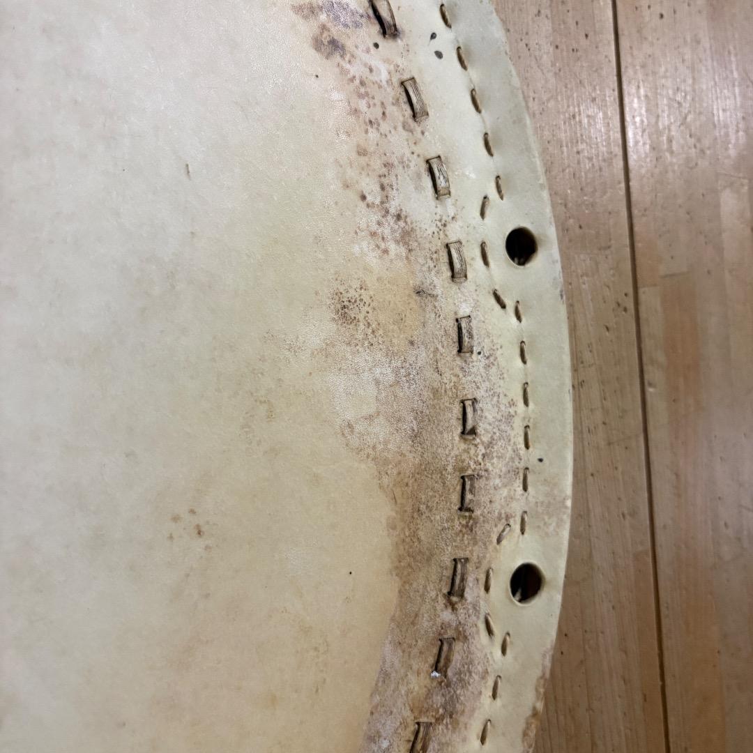 桶胴太鼓 革 約2尺1寸(直径63.5cm)15穴