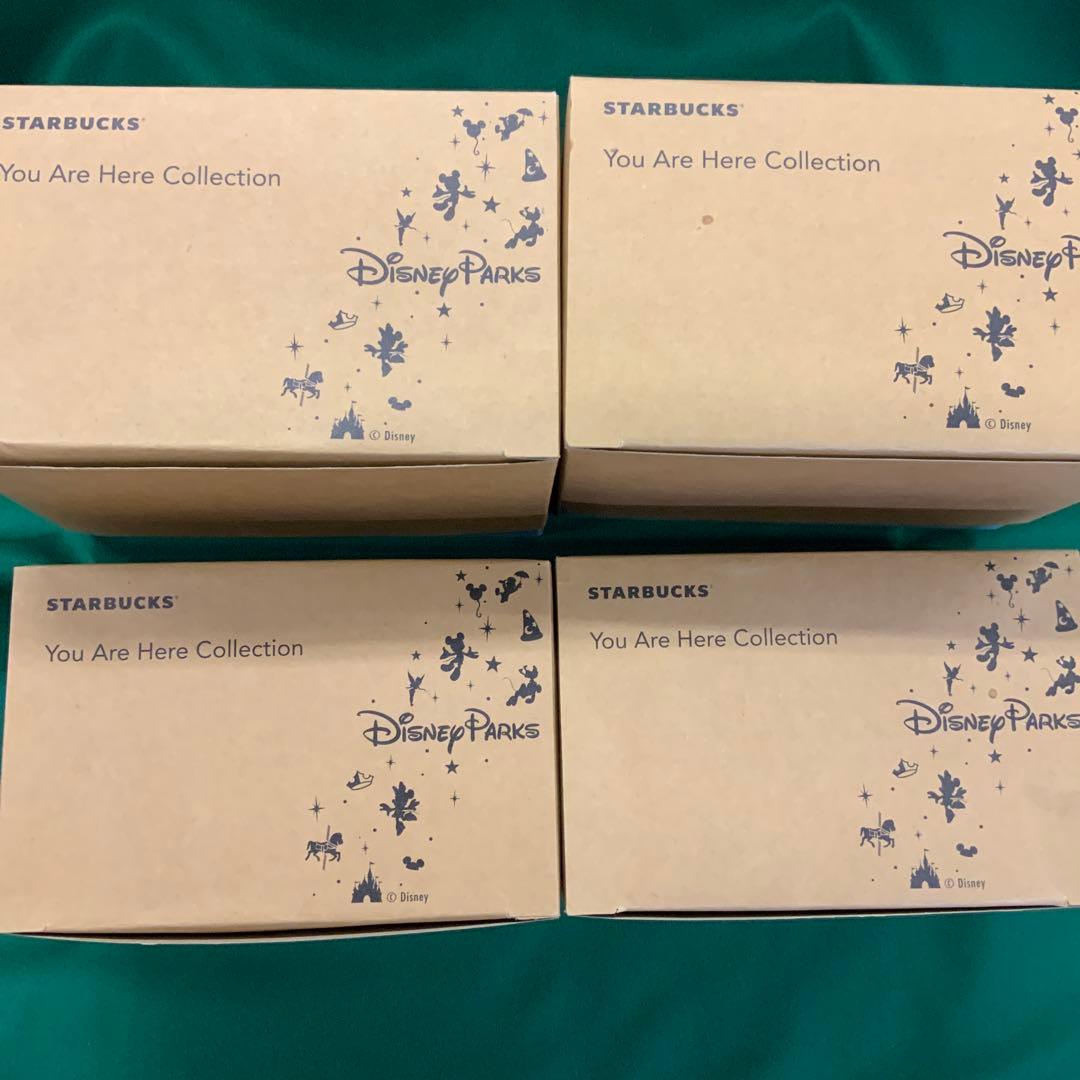 新品Starbucksウォルトディズニーワールド アメリカ限定マグカップ 全4個