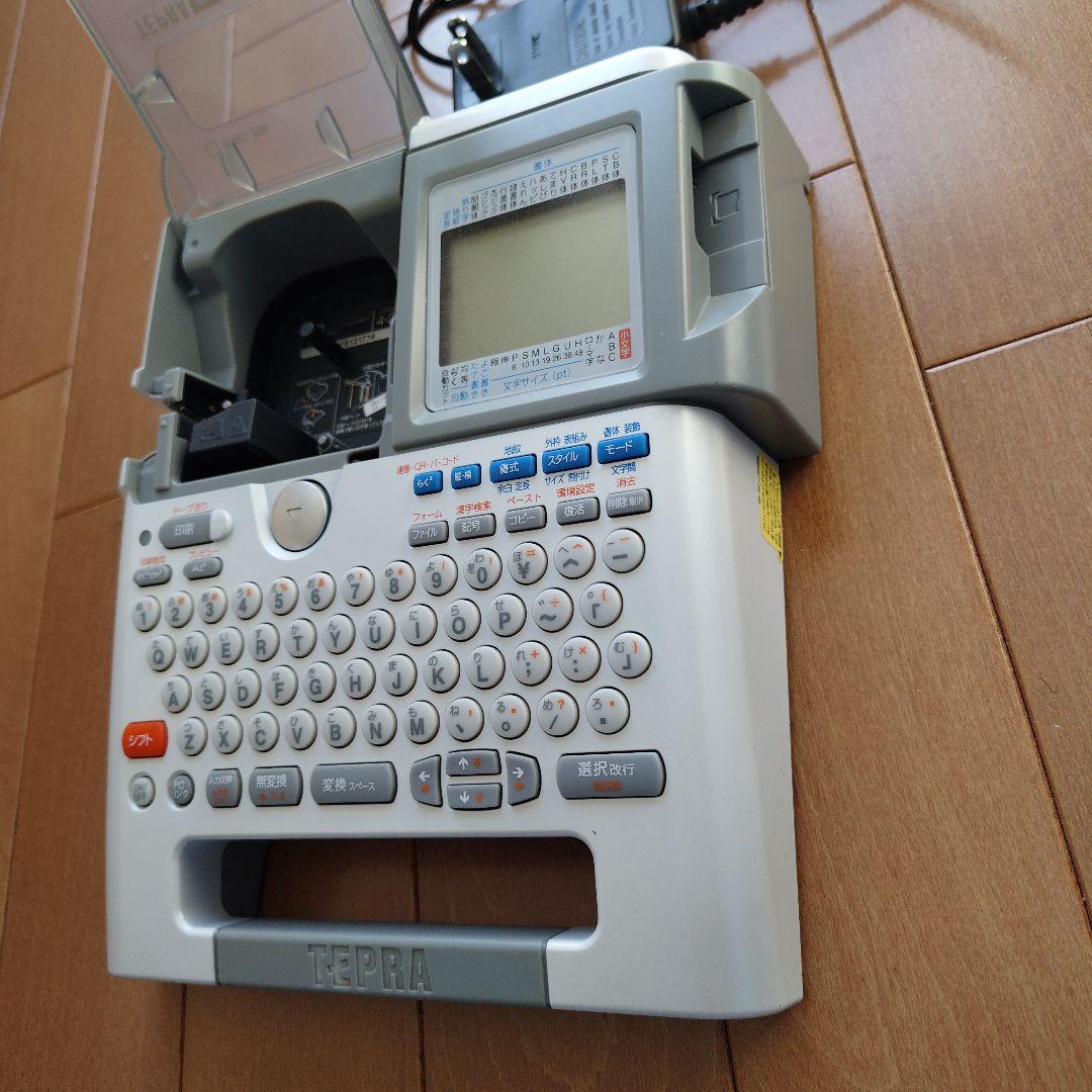 TEPRA SR530 ラベルプリンター ACアダプター おまけ付き
