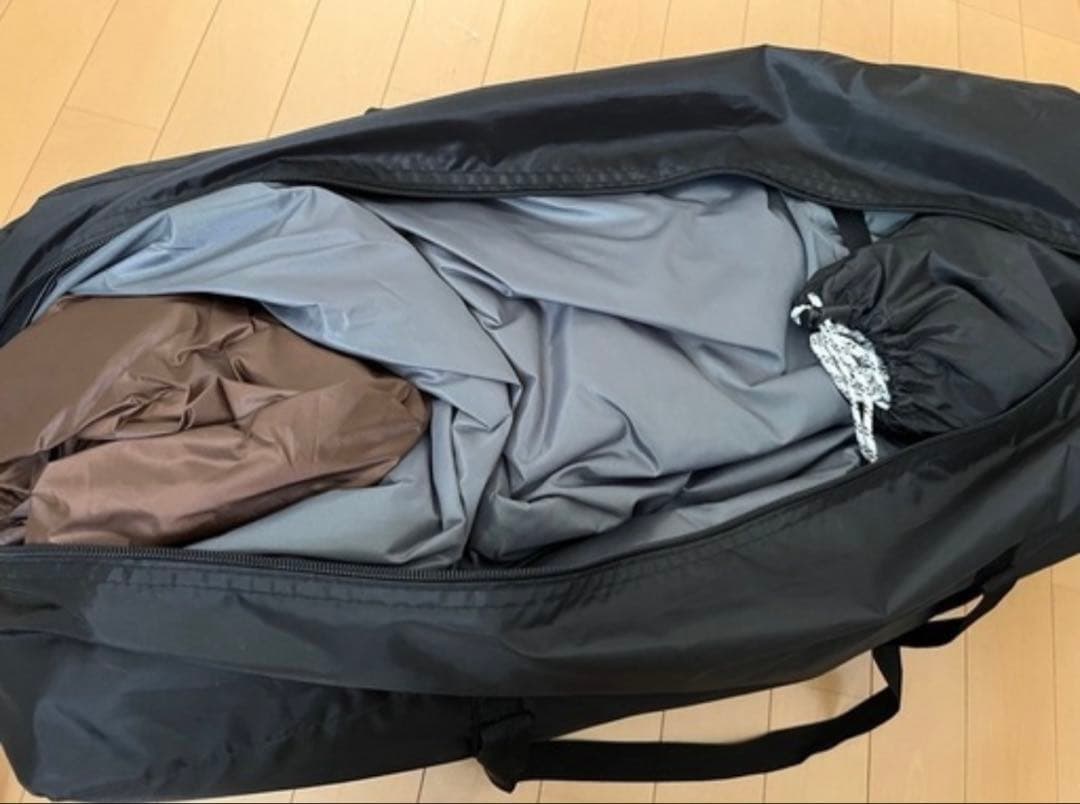 FIELDOOR 大型　ドームテント　キャンプ　ダークブラウン