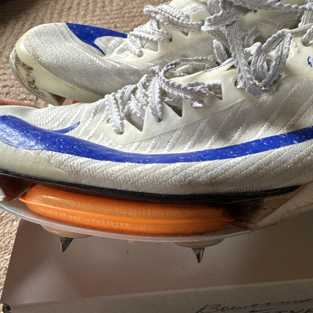 Nike スパイクシューズ ホワイト/ブルー