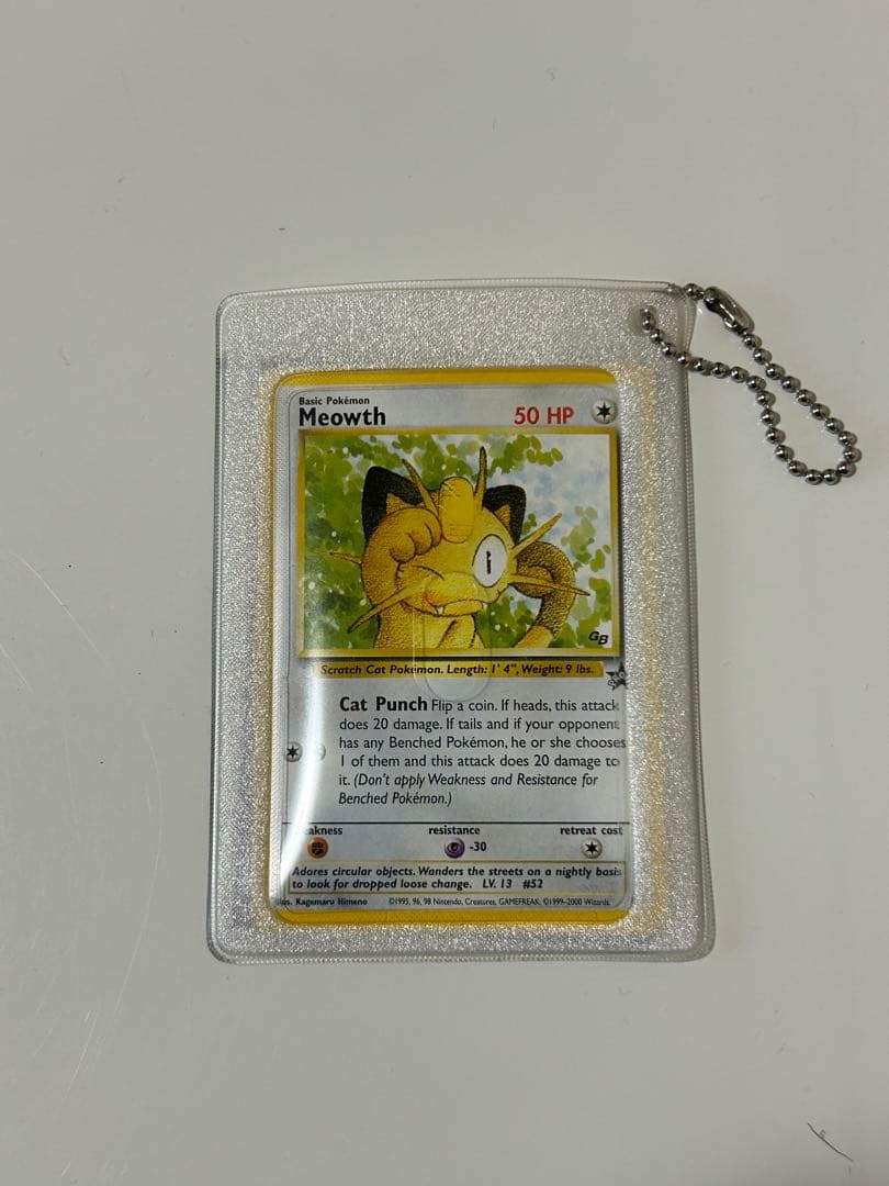 ポケモンカードGB Meowth ニャース　非売品 JR西日本