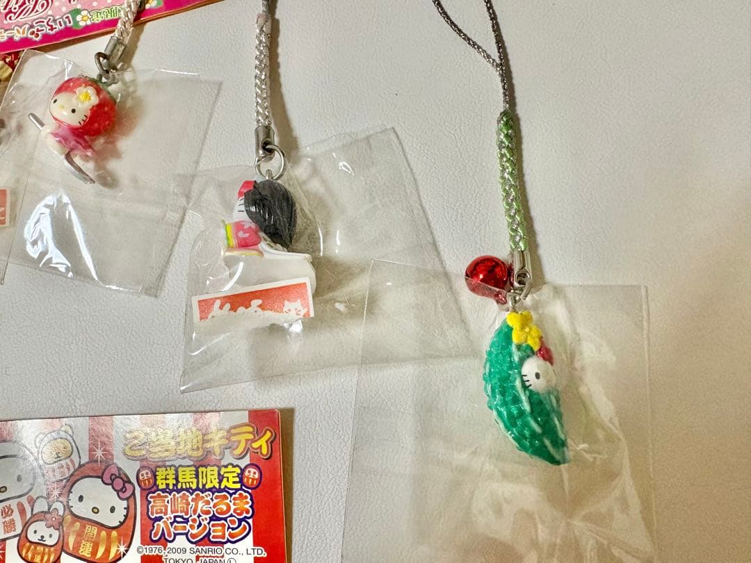 【みやざき様】ハローキティ ストラップ5個セット