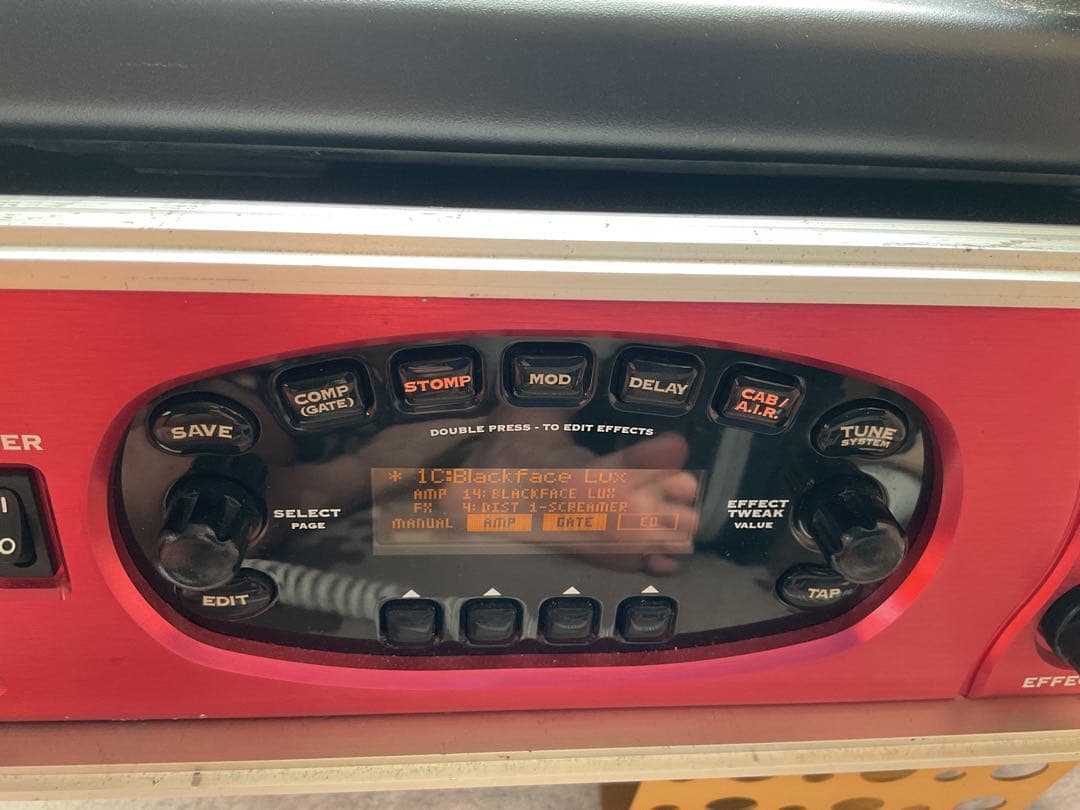 Line 6 POD XT PRO とFBV MK IIペダルとケース音出し確認