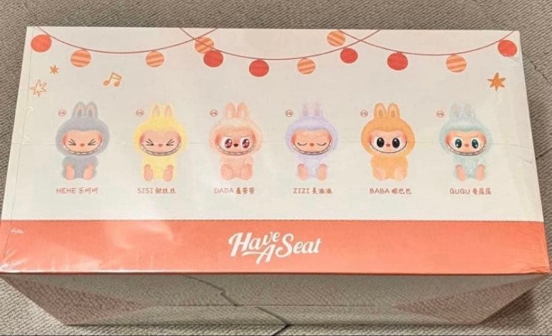 LABUBU THE MONSTERS Have a seat ぬいぐるみ