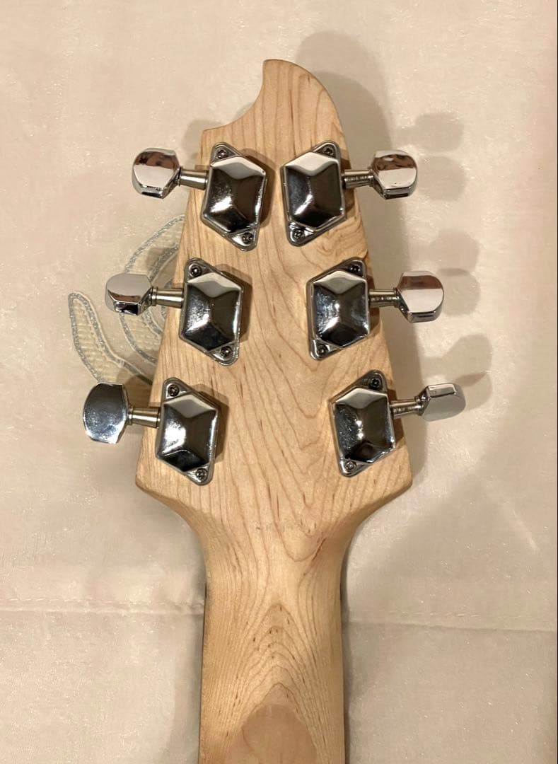 ‪·͜· 　K-garage Junior アンプ内蔵 ミニギターV型 白黒