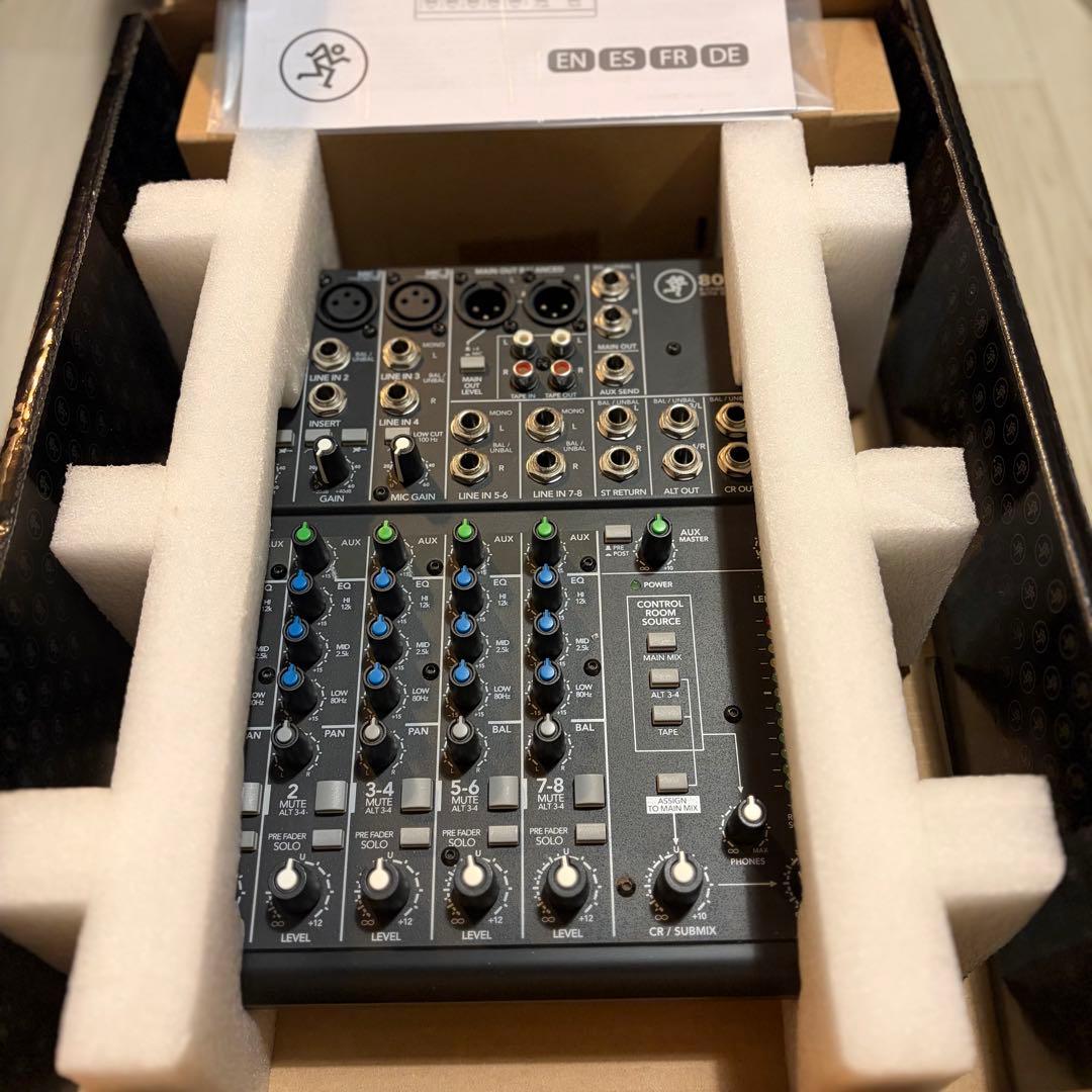 necoc MACKIE 802VLZ4 アナログミキサー 箱付き