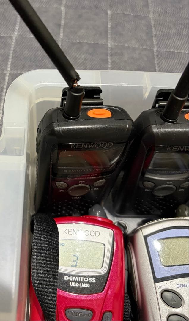 KENWOOD トランシーバー UBZ-LM20 4台セット