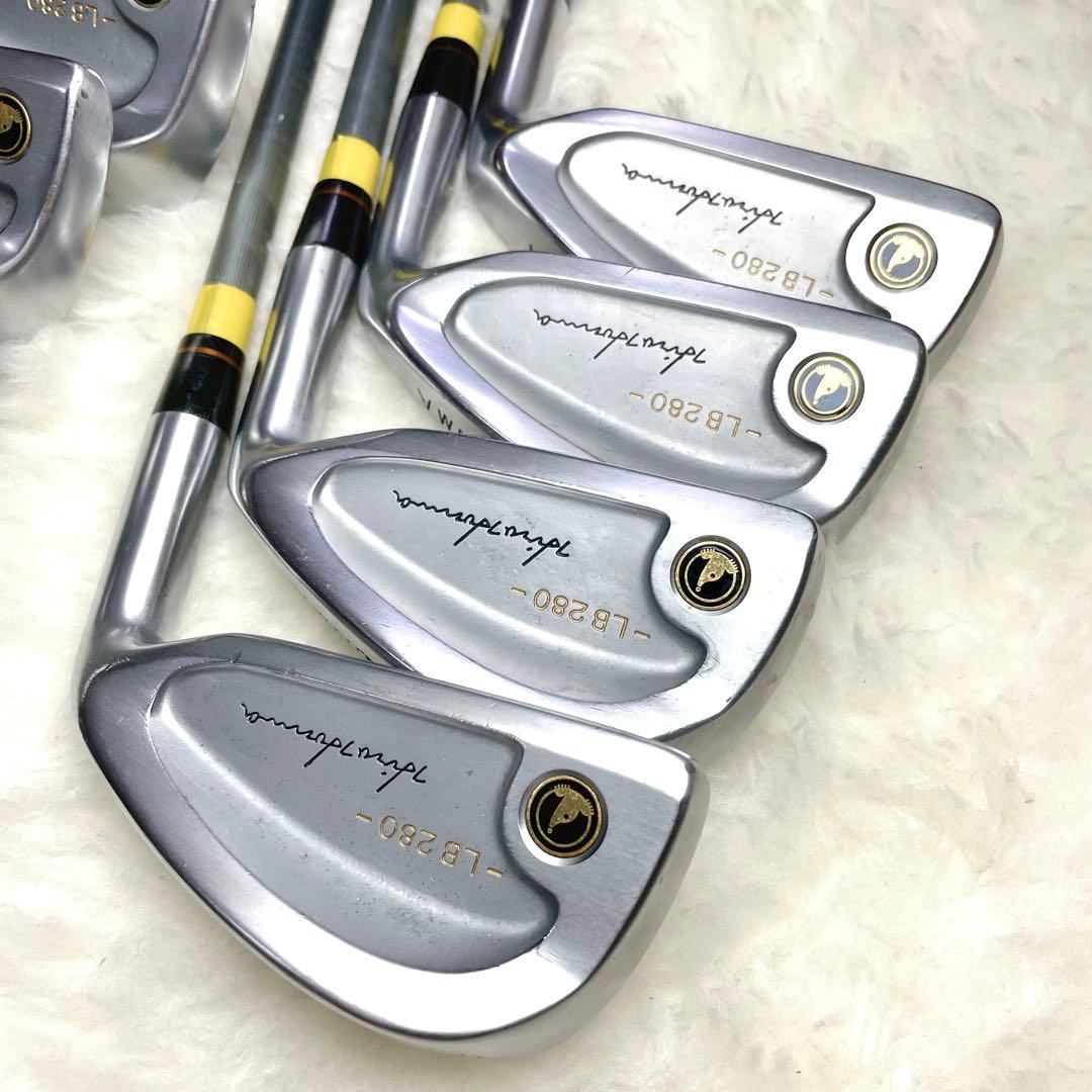 HONMA ホンマ LB280 アイアン 8本セット 黒モグラ