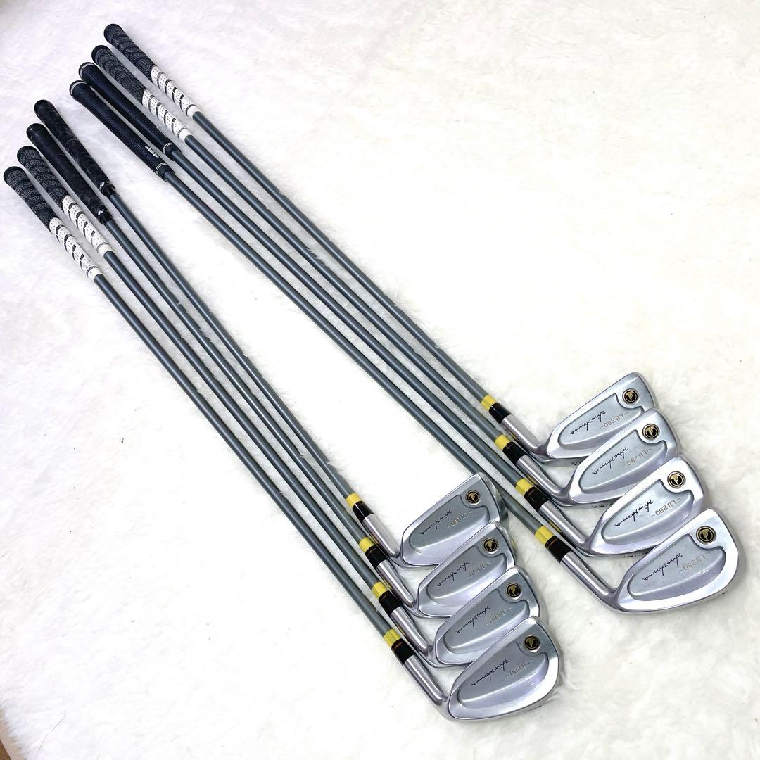 HONMA ホンマ LB280 アイアン 8本セット 黒モグラ