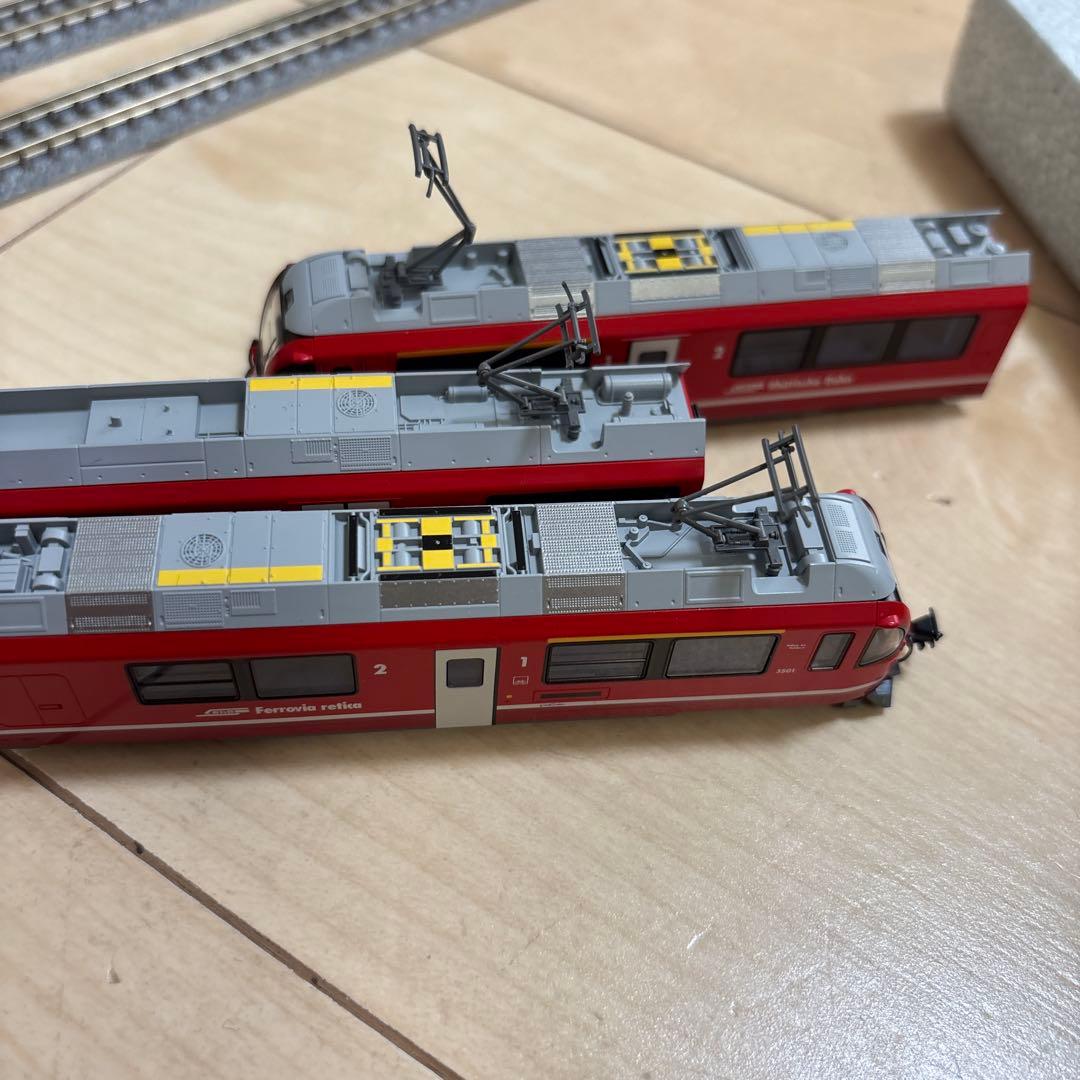 nゲージ kato レーティッシュ鉄道　アレグラ　7両編成　ge-4