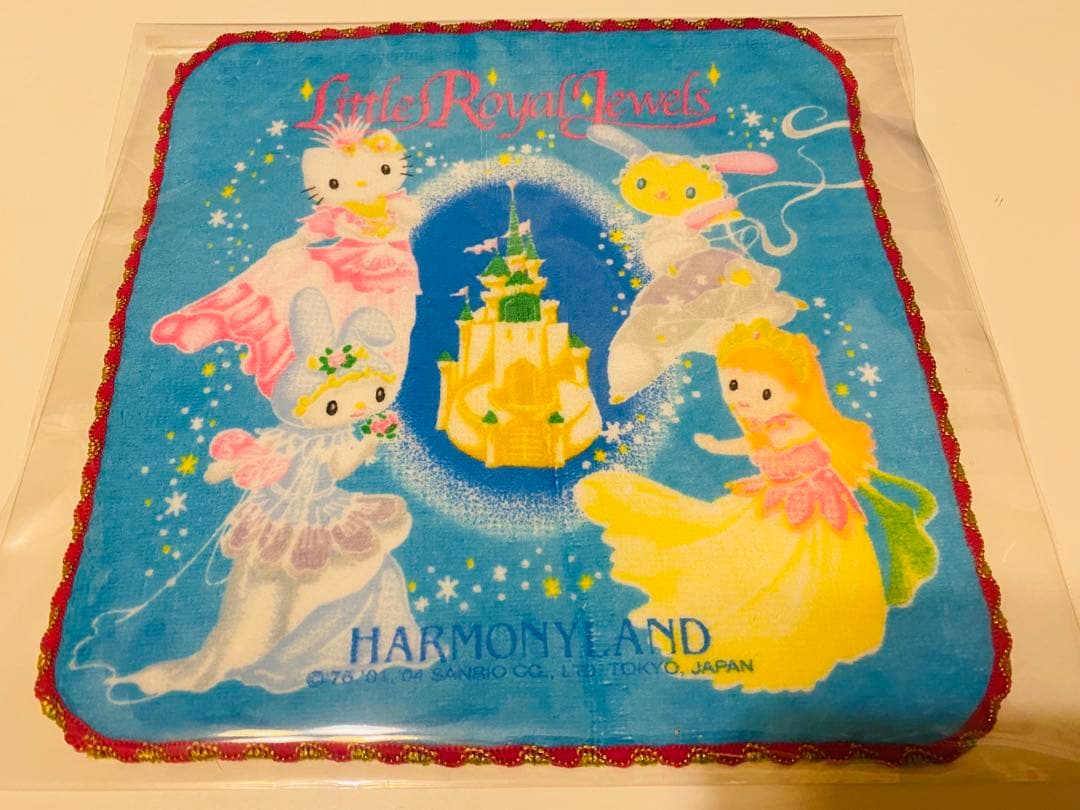 ③激レア！平成レトロ！Hello Kittyハーモニーランド限定タオル！