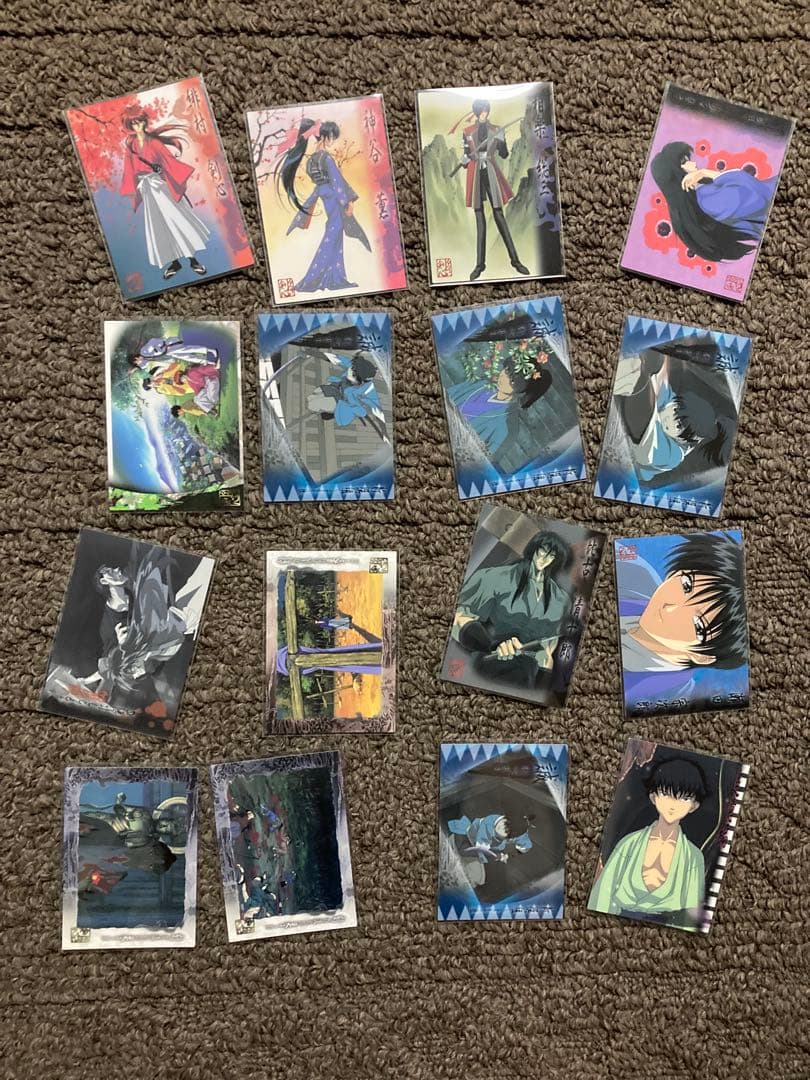 るろうに剣心 トレーディングカードセット 62枚