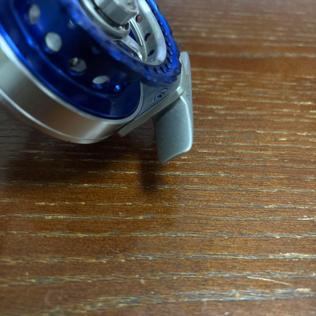 シマノ セイハコウ 60B ブルー　かかり釣りリール