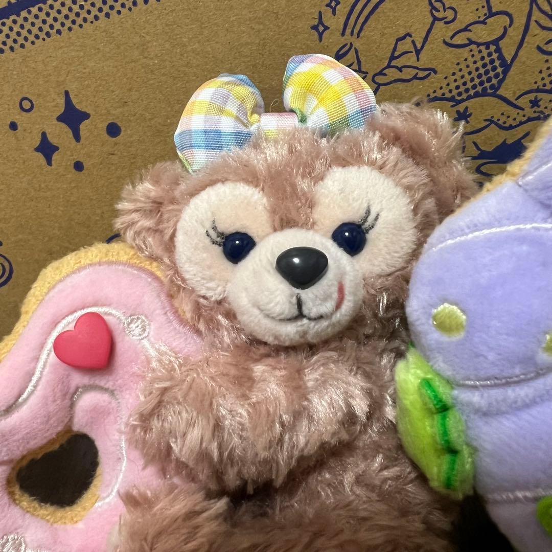 ダッフィー＆フレンズ　フィルドウィズジョイ！　ぬいぐるみバッジ　3点セット