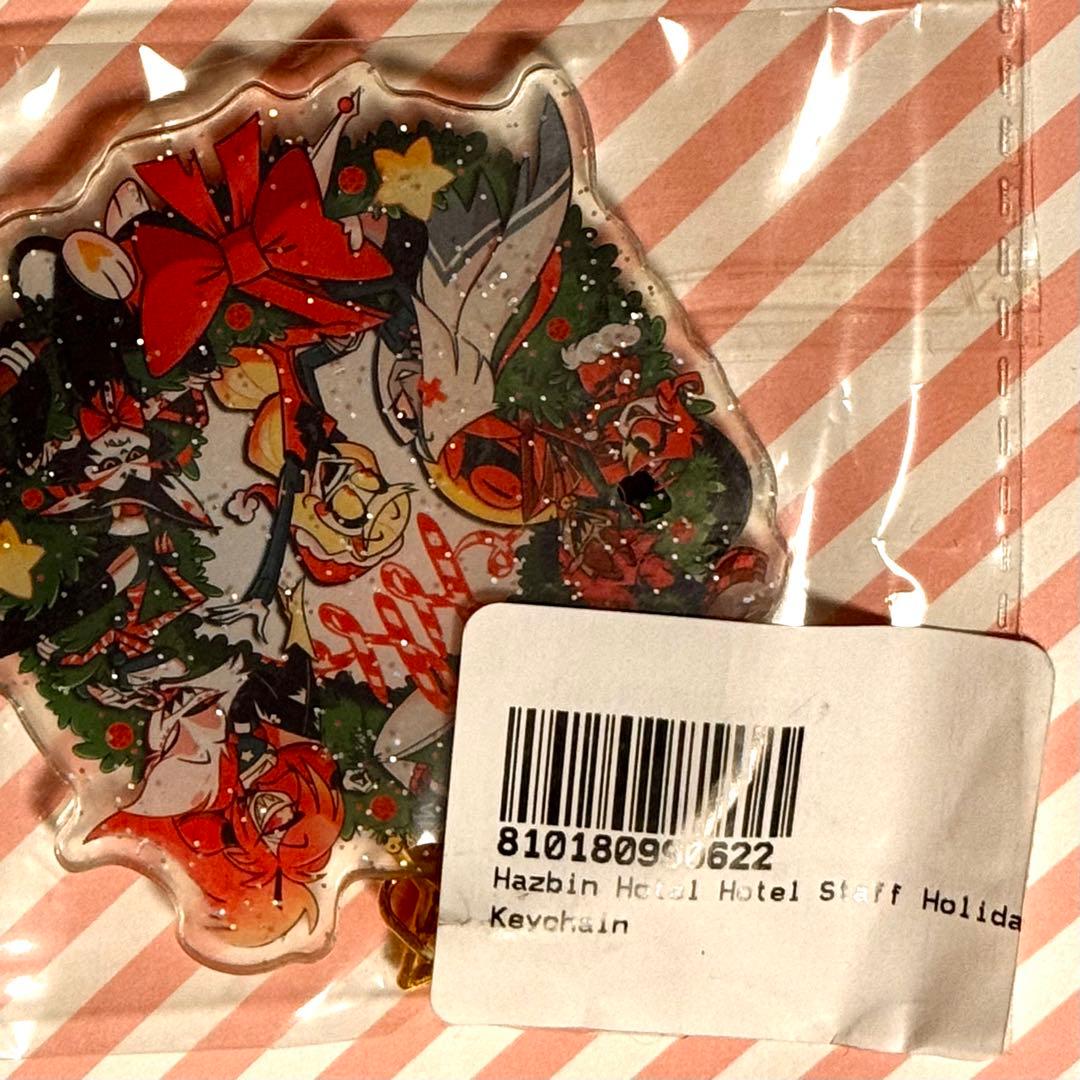 ハズビンホテル ホテルスタッフ　アクリルキーホルダー　ホリデー　2024年
