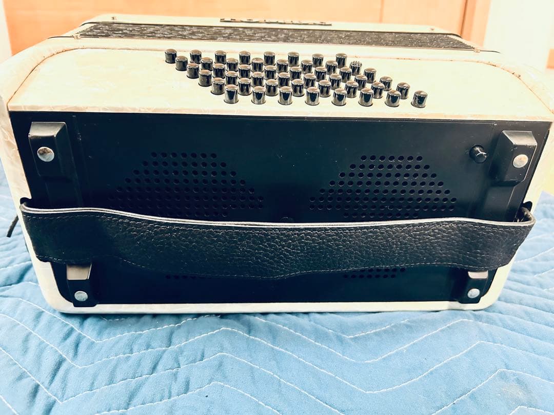 TOMBO アコーディオン J261 ホワイト 希少