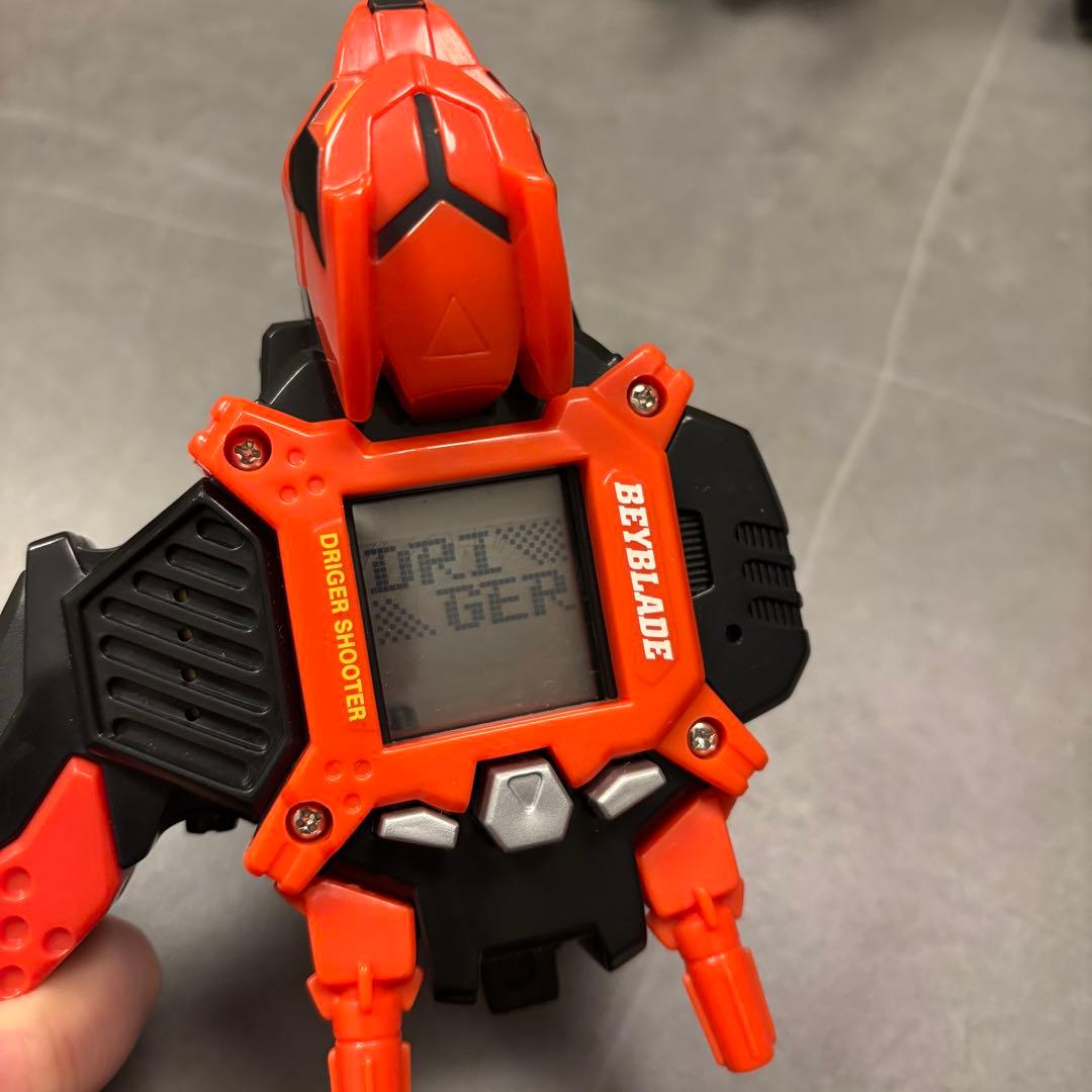 【レア品】【平成おもちゃ】爆転シュートべイブレード　　シューター3点セット