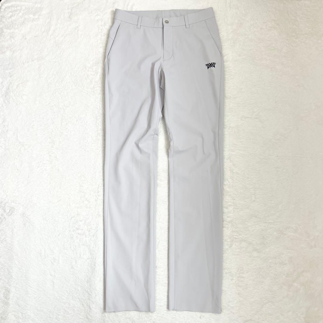 【PXG】 PXG韓国正規品 春夏 ストレッチロングパンツ ライトグレー M