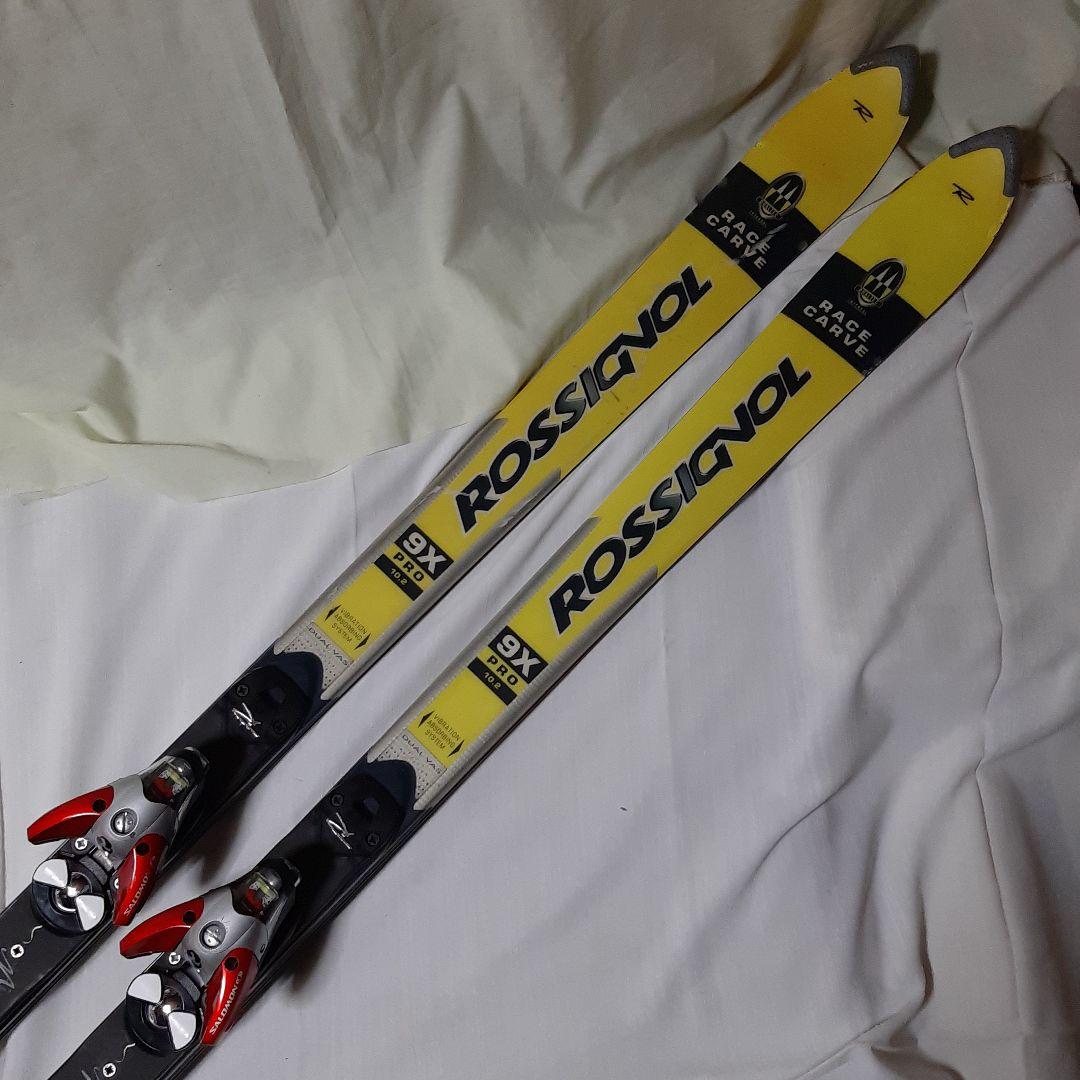 ロシニョールRACECARVE9XPROスキー板ビンディングSALOMONS9付