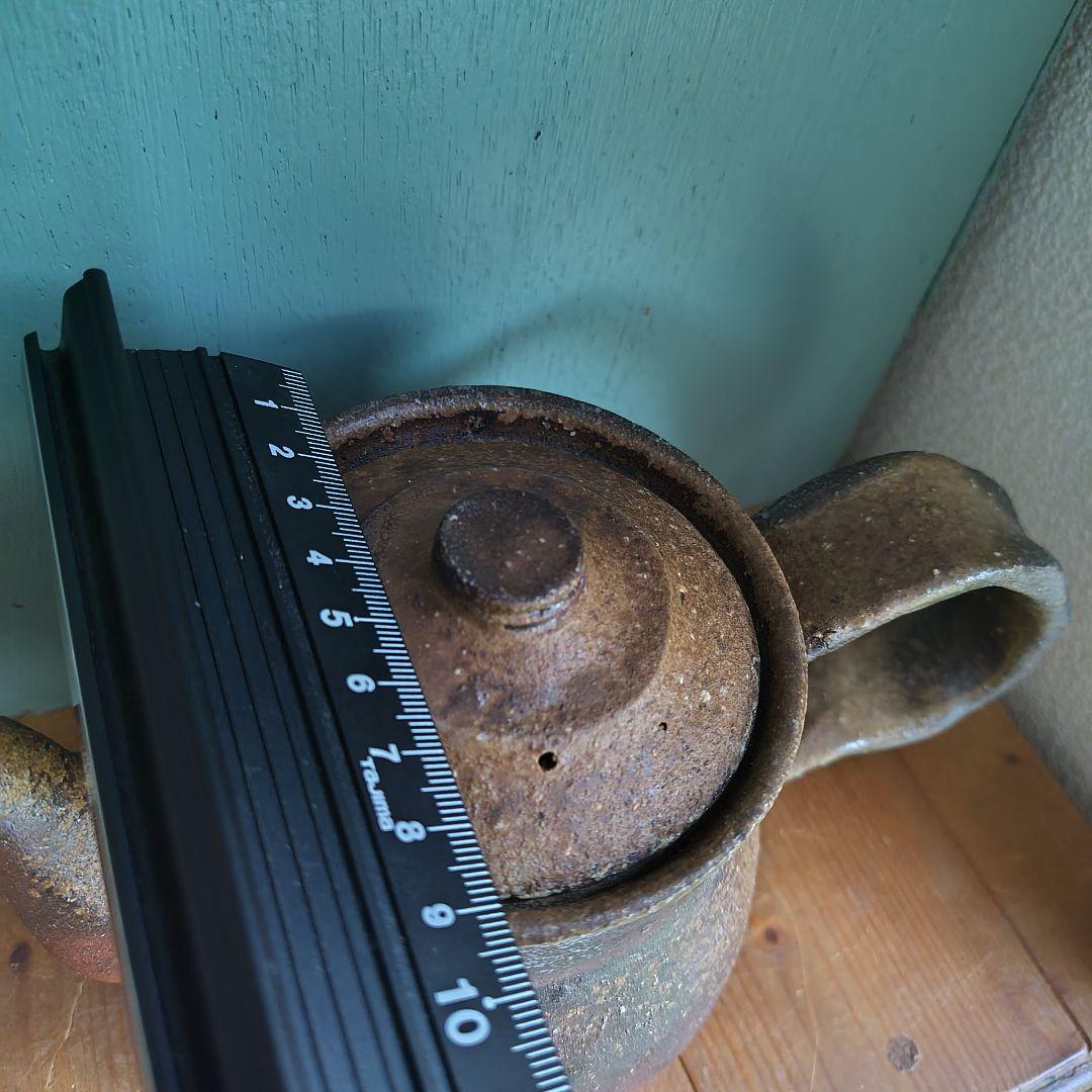 備前焼　ティーポット　珈琲　岡山伝統工芸品　茶器　コーヒー紅茶