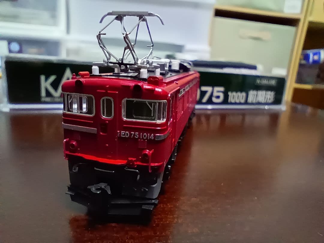 kato 50系客車3両+3075-4 ED75 1000