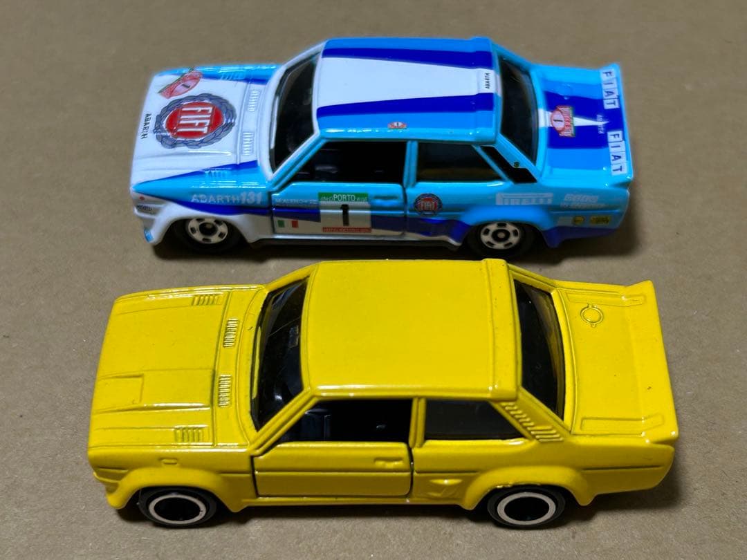 トミカ フィアット131アバルトラリー 2台セット