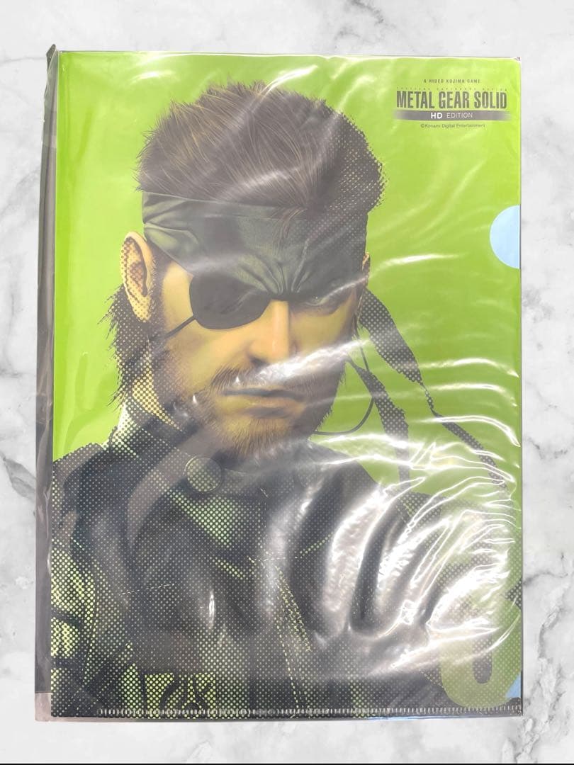 セット販売　メタルギアソリッド　SNAKE EATER 3D クリアファイル