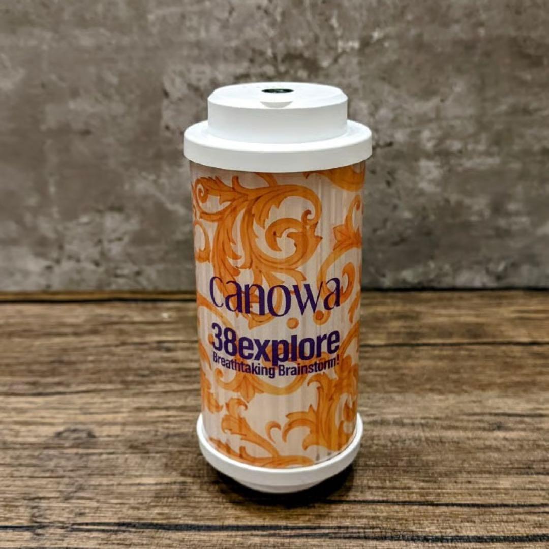 新品未開封 canowa × 38explore 38灯 バロック 柄 ホワイト