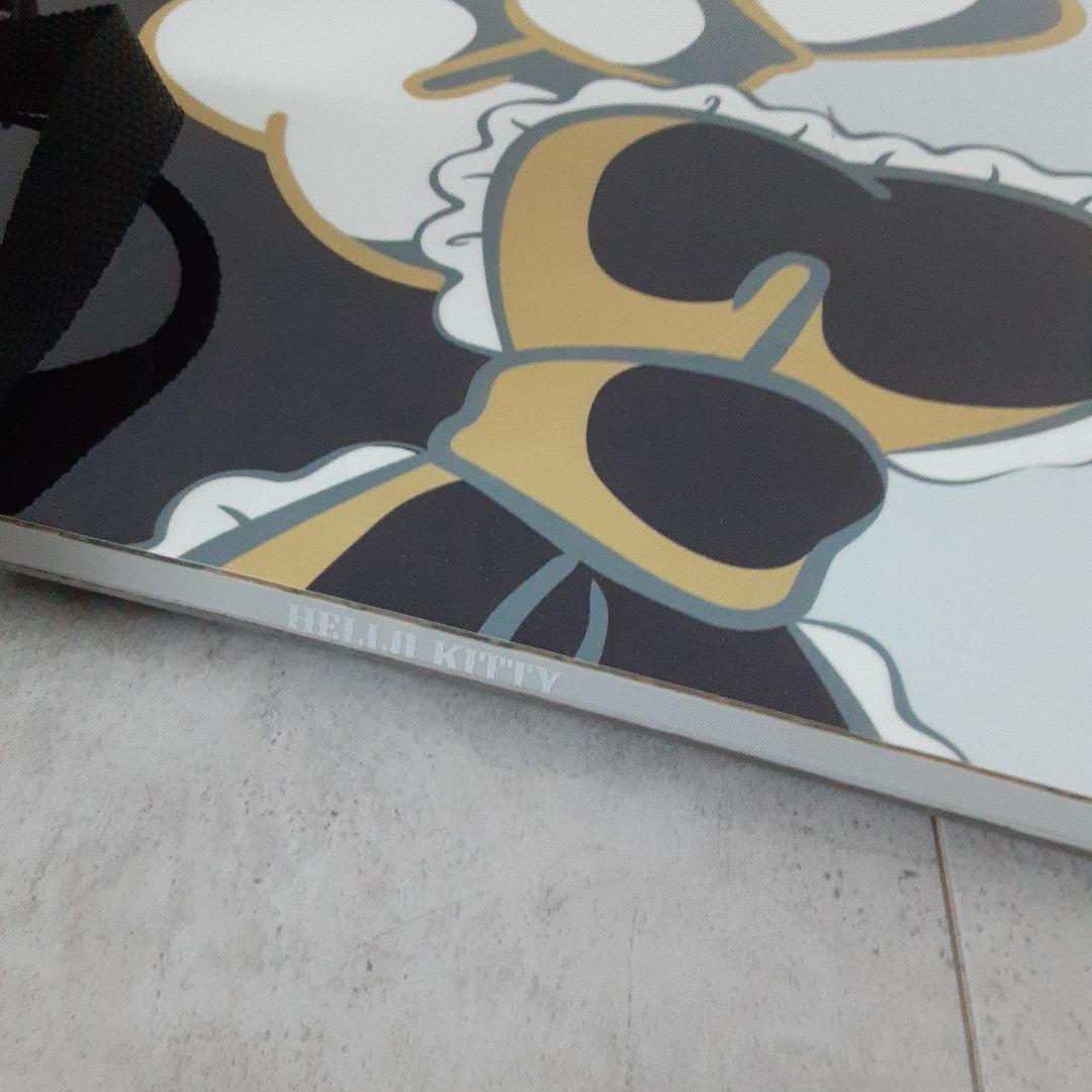 美品 ハローキティ スノーボードセット 135cm BXB ビンディング付き L