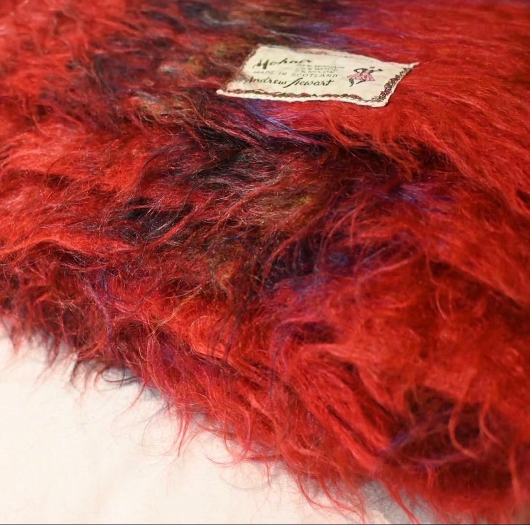 ビンテージモヘアブランケット