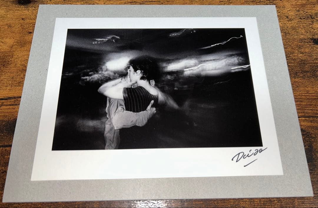 森山大道　オリジナルプリント　東日本大震災支援プロジェクト　モノクロ