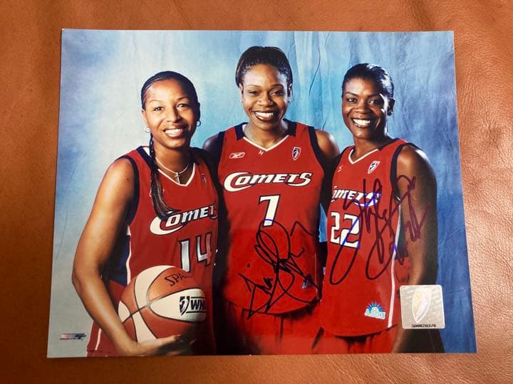 WNBA Sheryl Swoopes & Tina Thompson サイン