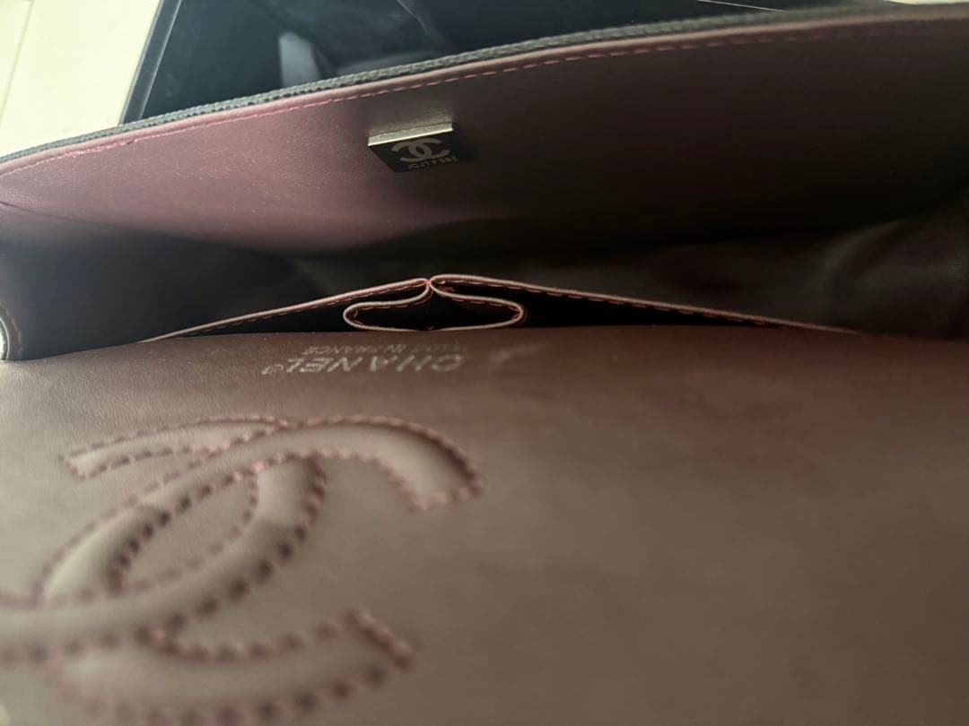 ３１日まで限定価格CHANEL チェーン フラップバッグキャビアスキン 2way