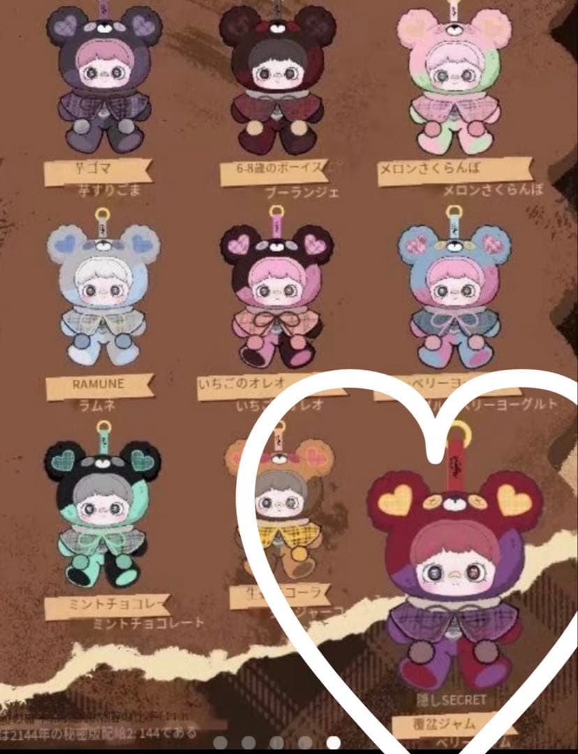 Maymei クッキーシリーズ ラズベリージャム（シークレット）