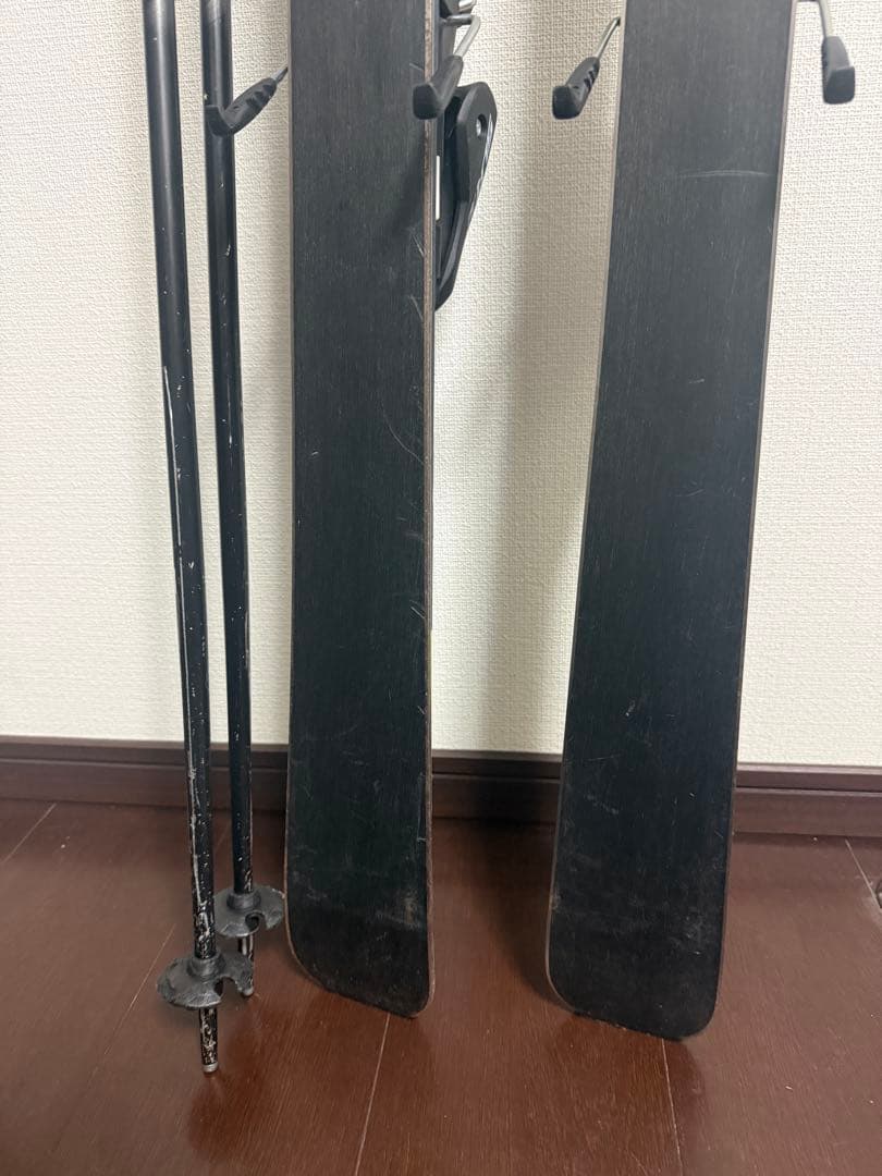 hartスキー板138 salomonブーツ23.0ストック　セット