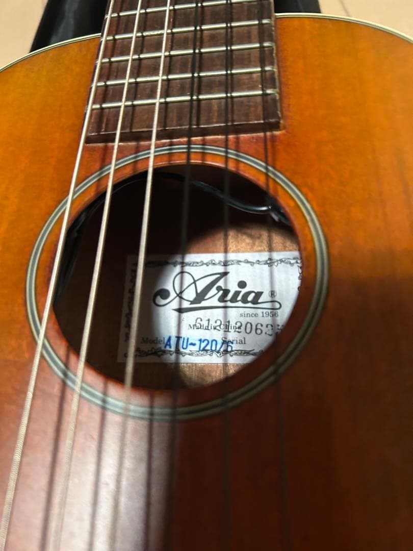 ARIA ６弦テナーウクレレ G-Uke エレアコ　ギタレレ
