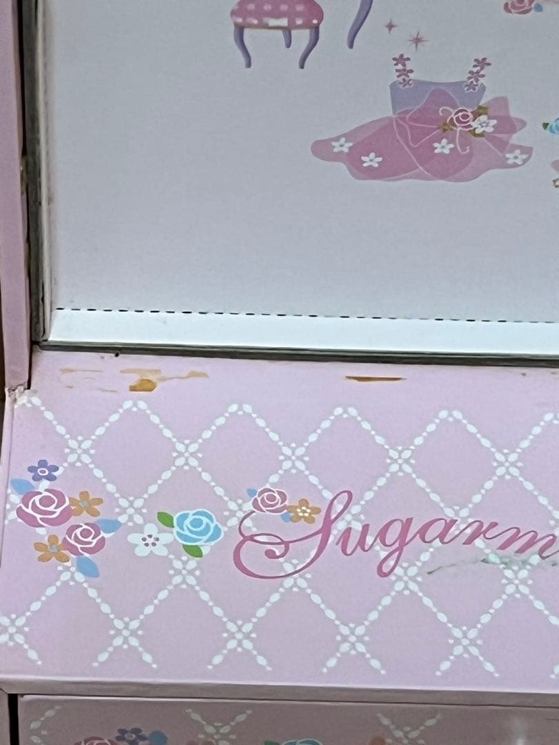 【レア】シュガーバニーズ　オルゴール付き　アクセサリーbox