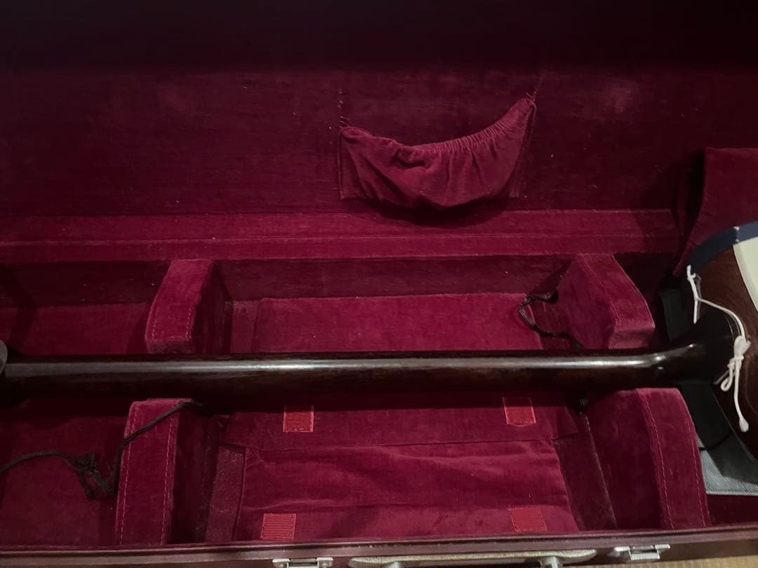 お値引きしました❣️三味線　東さわり　紅木 金細