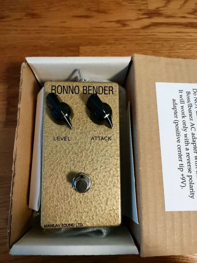 Manlay Sound RONNO BENDER ギターエフェクター