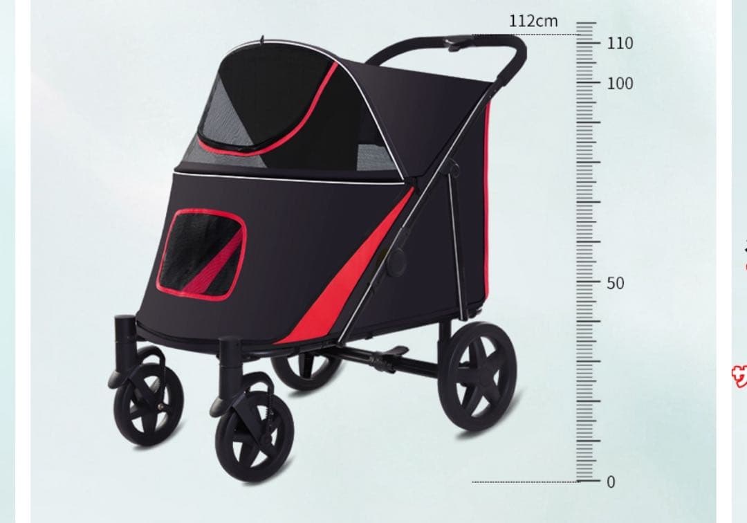 大型犬　ペットカート　ベビーカー