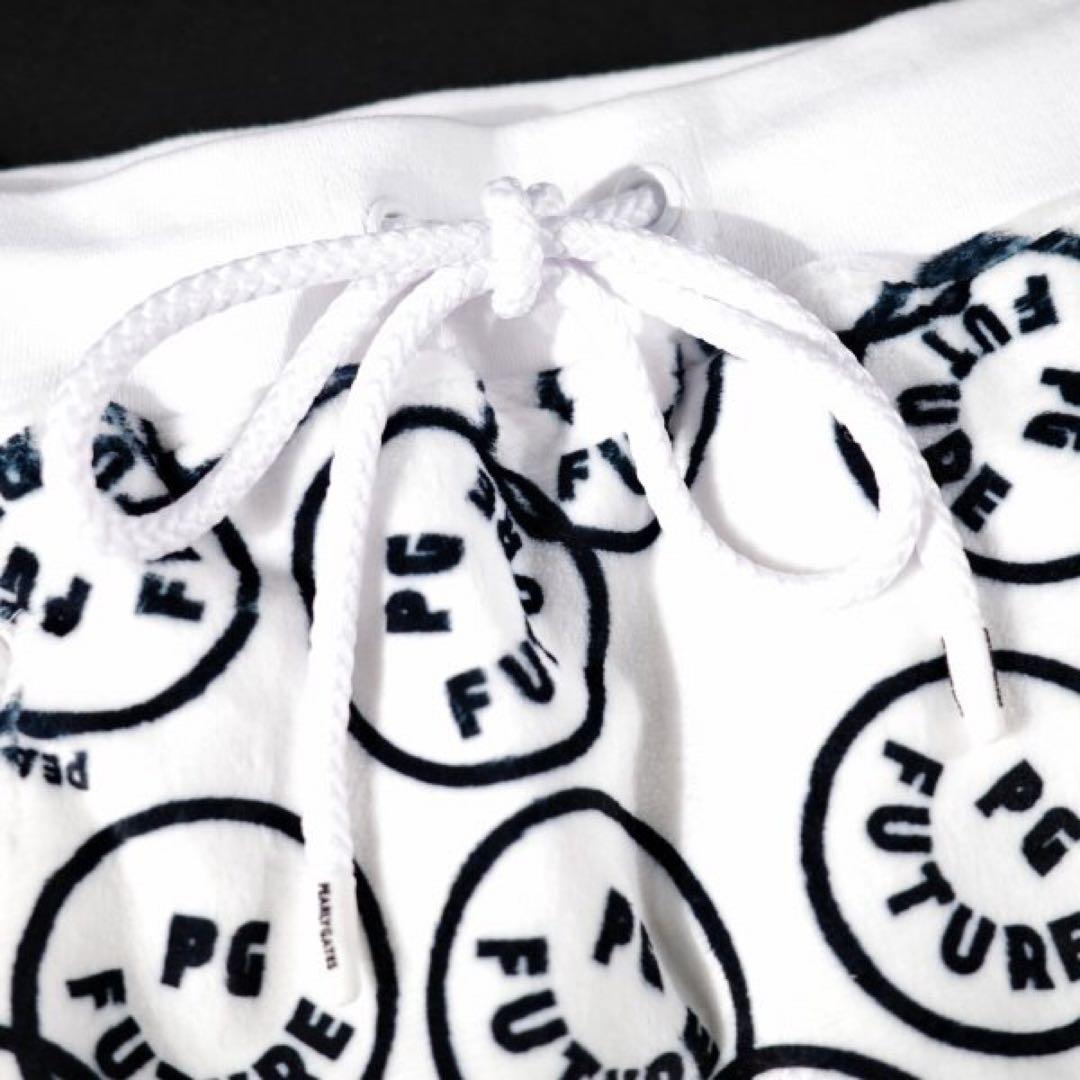 【PEARLY GATES】秋冬防寒NICO柄 ベロアボンバー スカート・0番S