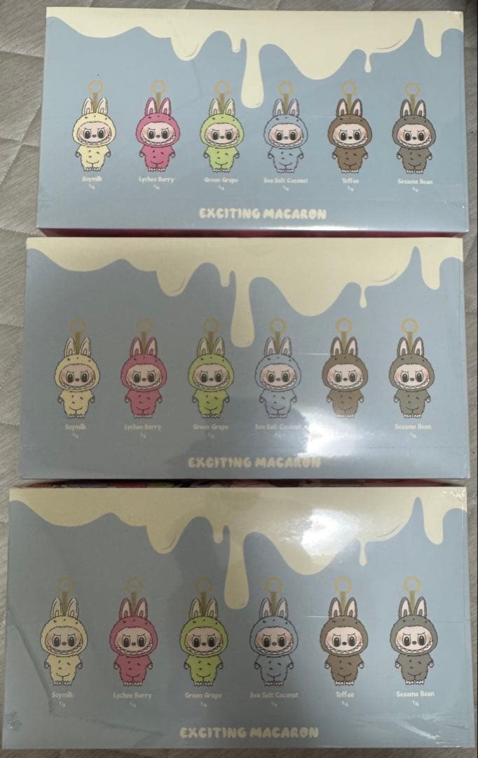 新品・未開封】POP MART Exciting Macaron 3個セット