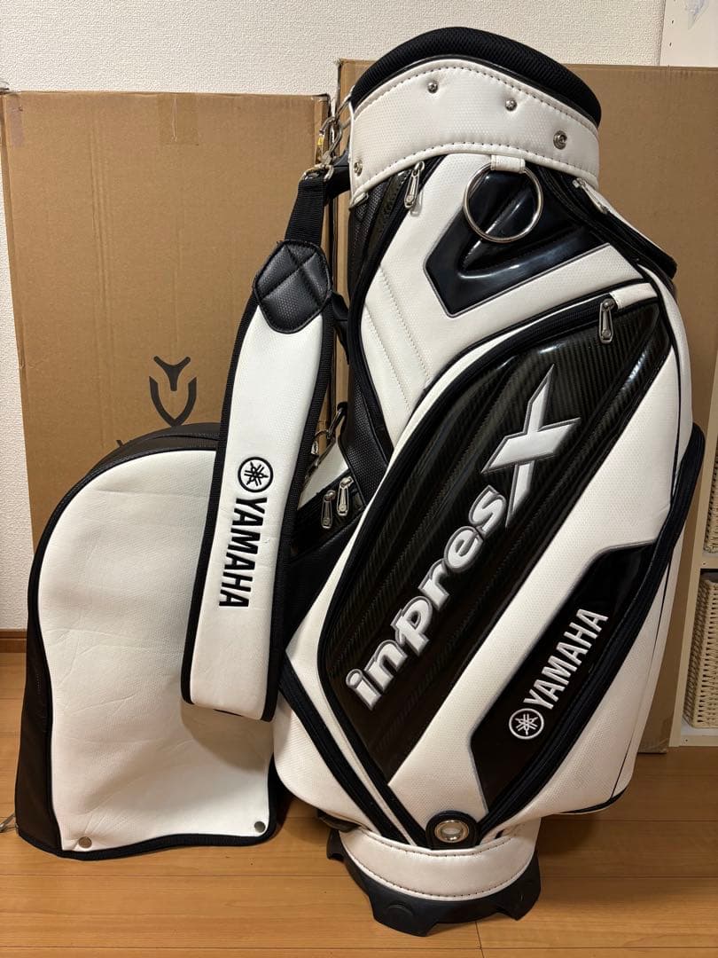 YAMAHA ヤマハ inpresX 9型 アスリートスタッフ キャディバック