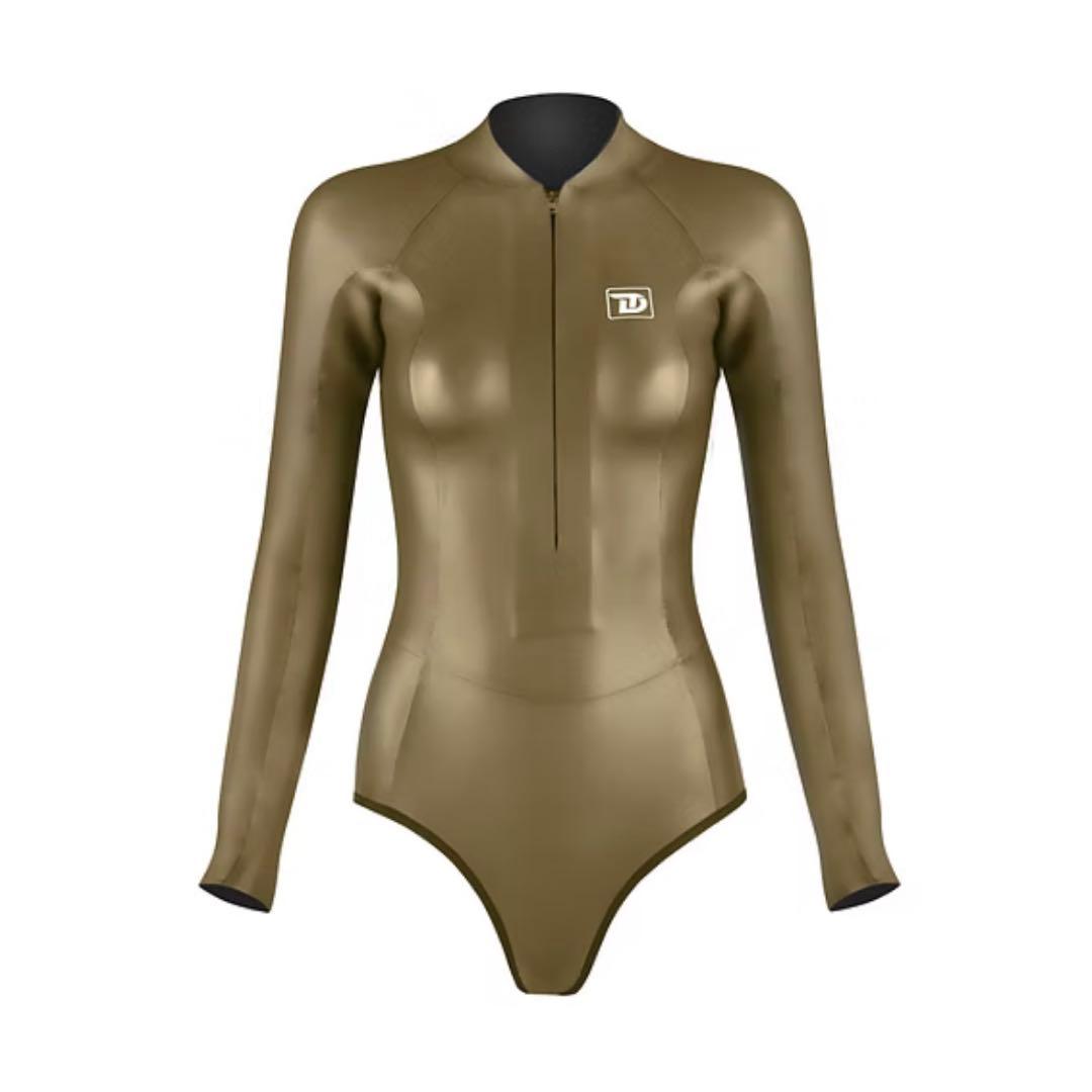 SALE★TRUDIVE 3mm ロンスプ　S ゴールド　ナップサック付