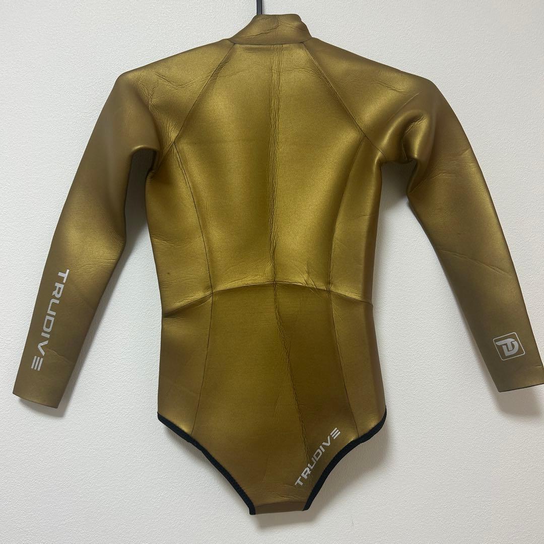 SALE★TRUDIVE 3mm ロンスプ　S ゴールド　ナップサック付