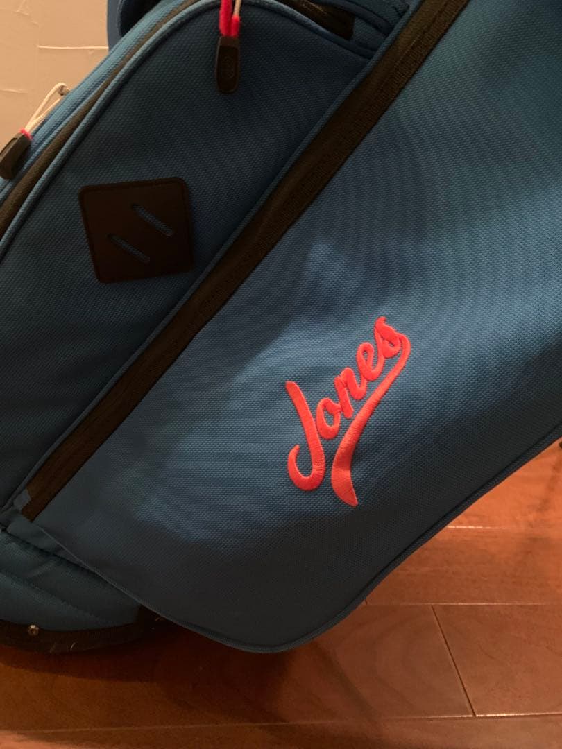 Jones スタンドバッグ 青